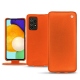 Capa em pele Samsung Galaxy A52 - Orange fluo