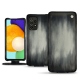 Samsung Galaxy A52 leather case - Gris Patine
