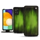 Funda de piel Samsung Galaxy A52 - Vert Patine