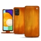 硬质真皮保护套 Samsung Galaxy A52 - Orange Patine