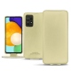 Housse cuir Samsung Galaxy A52 - Beige PU
