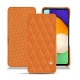 Samsung Galaxy A52 leather case - Orange - Couture ( Nappa - Pantone 1495U ) 
