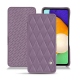 Samsung Galaxy A52 leather case - Lilas - Couture ( Nappa - Pantone 2645U ) 