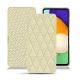 Capa em pele Samsung Galaxy A52 - Ivoire - Couture ( Sleek P C12 - White ) 