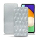 Samsung Galaxy A52 leather case - Platinium - Couture