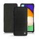Housse cuir Samsung Galaxy A52 - Abaca nero