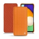 Custodia in pelle Samsung Galaxy A52 - Abaca arancio