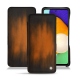 Housse cuir Samsung Galaxy A52 - Marron Patine