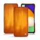 가죽 커버 Samsung Galaxy A52 - Orange Patine