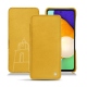 Samsung Galaxy A52 leather case - Jaune soulèu