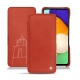 Housse cuir Samsung Galaxy A52 - Arange clouquié