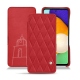 Capa em pele Samsung Galaxy A52 - Rouge troupelenc - Couture