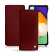 Housse cuir Samsung Galaxy A52 - Rouge Veggie