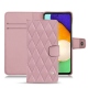 Custodia in pelle Samsung Galaxy A52 - Rose - Couture ( Nappa - Pantone 2365C ) 