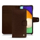 Samsung Galaxy A52 leather case - Châtaigne ( Pantone 476C ) 