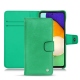 Custodia in pelle Samsung Galaxy A52 - Menthe vintage ( Pantone 562C ) 