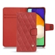 Samsung Galaxy A52 leather case - Cerise vintage - Couture