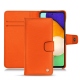 硬质真皮保护套 Samsung Galaxy A52 - Orange fluo