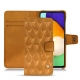 Custodia in pelle Samsung Galaxy A52 - Or Maïa - Couture