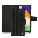 Capa em pele Samsung Galaxy A52 - Abaca nero