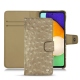 Housse cuir Samsung Galaxy A52 - Autruche desert