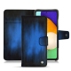 Capa em pele Samsung Galaxy A52 - Bleu Patine