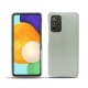 硬质真皮保护套 Samsung Galaxy A52 - Gris ( Nappa - Pantone W428C ) 