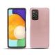 Samsung Galaxy A52 leather cover - Rose ( Nappa - Pantone 2365C ) 