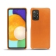Coque cuir Samsung Galaxy A52 - Orange ( Nappa - Pantone 1495U ) 