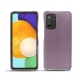 Custodia in pelle Samsung Galaxy A52 - Lilas ( Nappa - Pantone 2645U ) 