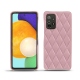 Samsung Galaxy A52 leather cover - Rose - Couture ( Nappa - Pantone 2365C ) 