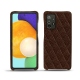 Custodia in pelle Samsung Galaxy A52 - Châtaigne - Couture ( Pantone 476C ) 