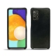 硬质真皮保护套 Samsung Galaxy A52 - Dark vintage ( Roughtcut - Black#5256 ) 