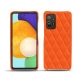 硬质真皮保护套 Samsung Galaxy A52 - Orange fluo - Couture