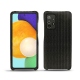 硬质真皮保护套 Samsung Galaxy A52 - Abaca nero
