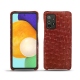 硬质真皮保护套 Samsung Galaxy A52 - Autruche ciliegia