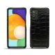 Funda de piel Samsung Galaxy A52 - Crocodile nero