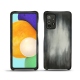 Samsung Galaxy A52 leather cover - Gris Patine