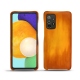 Lederschutzhülle Samsung Galaxy A52 - Orange Patine
