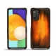 Custodia in pelle Samsung Galaxy A52 - Fauve Patine