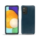 Coque cuir Samsung Galaxy A52 - Blu mediterran