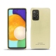 Custodia in pelle Samsung Galaxy A52 - Beige PU