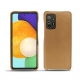 Samsung Galaxy A52 leather cover - Beige Veggie