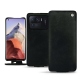 硬质真皮保护套 Xiaomi Mi 11 Ultra - Dark vintage ( Roughtcut - Black#5256 ) 