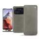 Custodia in pelle Xiaomi Mi 11 Ultra - Acier vintage ( Pantone 403C ) 