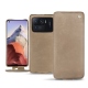 Housse cuir Xiaomi Mi 11 Ultra - Taupe vintage ( Pantone 7530C ) 