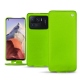 Xiaomi Mi 11 Ultra leather case - Vert fluo