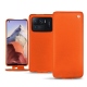 Custodia in pelle Xiaomi Mi 11 Ultra - Orange fluo