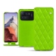 Housse cuir Xiaomi Mi 11 Ultra - Vert fluo - Couture