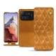 Housse cuir Xiaomi Mi 11 Ultra - Or Maïa - Couture